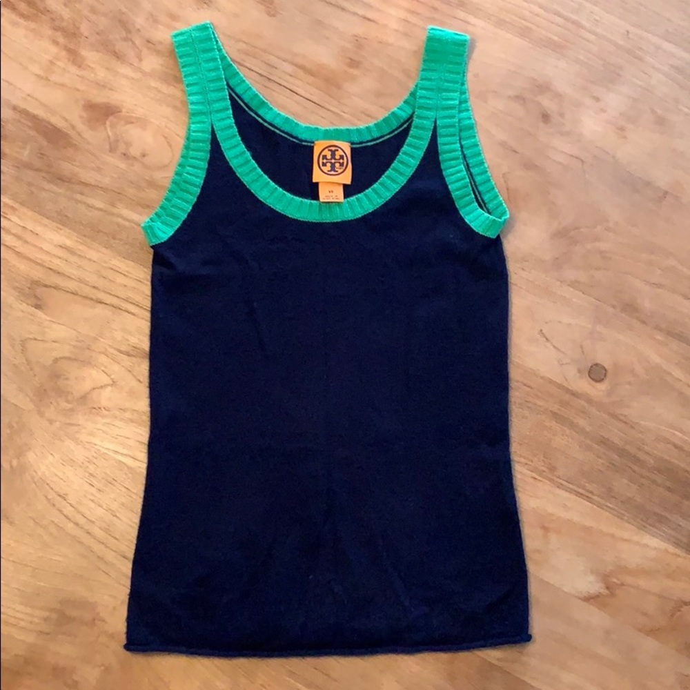 Tory Burch tank cashmere sweater